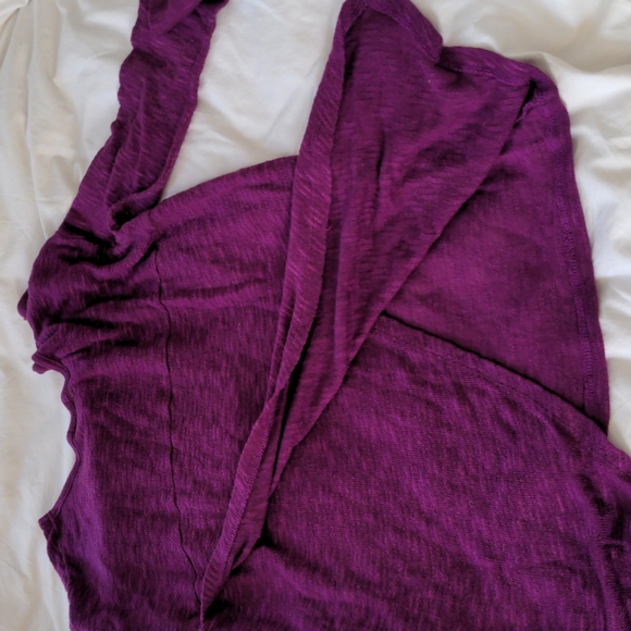 Dark lavender tunic. - Picture 2 of 4